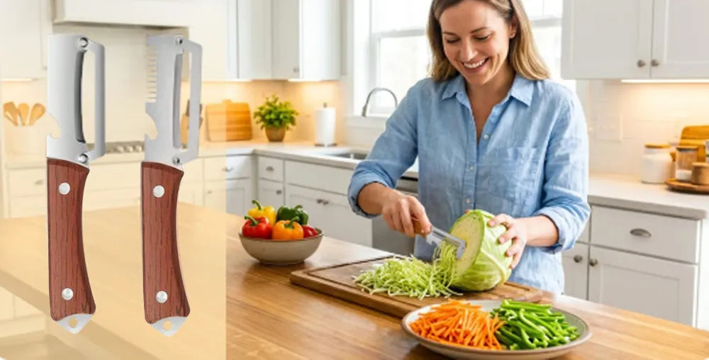 Last Day 60% OFF 🔥ivolune Official 💎✨🔪 Multi-Functional Stainless Peeler 🥕