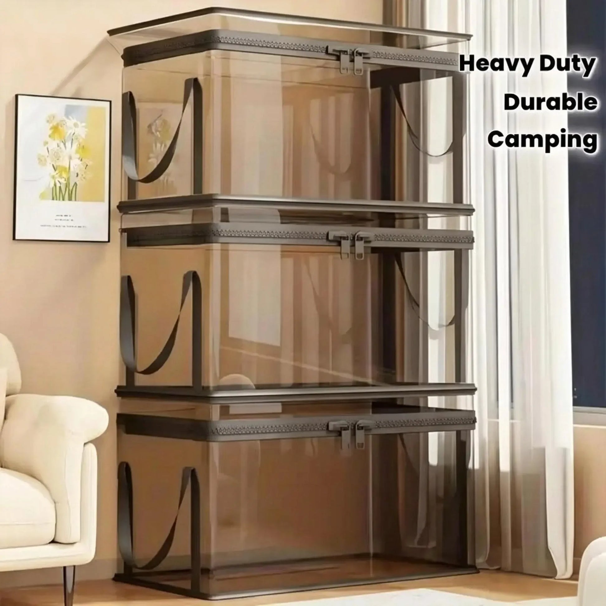 📦Extra-Large Clear Storage BagTM | Waterproof, Heavy-Duty