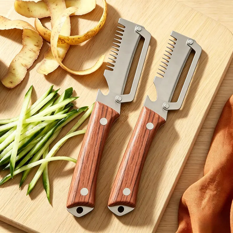 Last Day 60% OFF 🔥ivolune Official 💎✨🔪 Multi-Functional Stainless Peeler 🥕