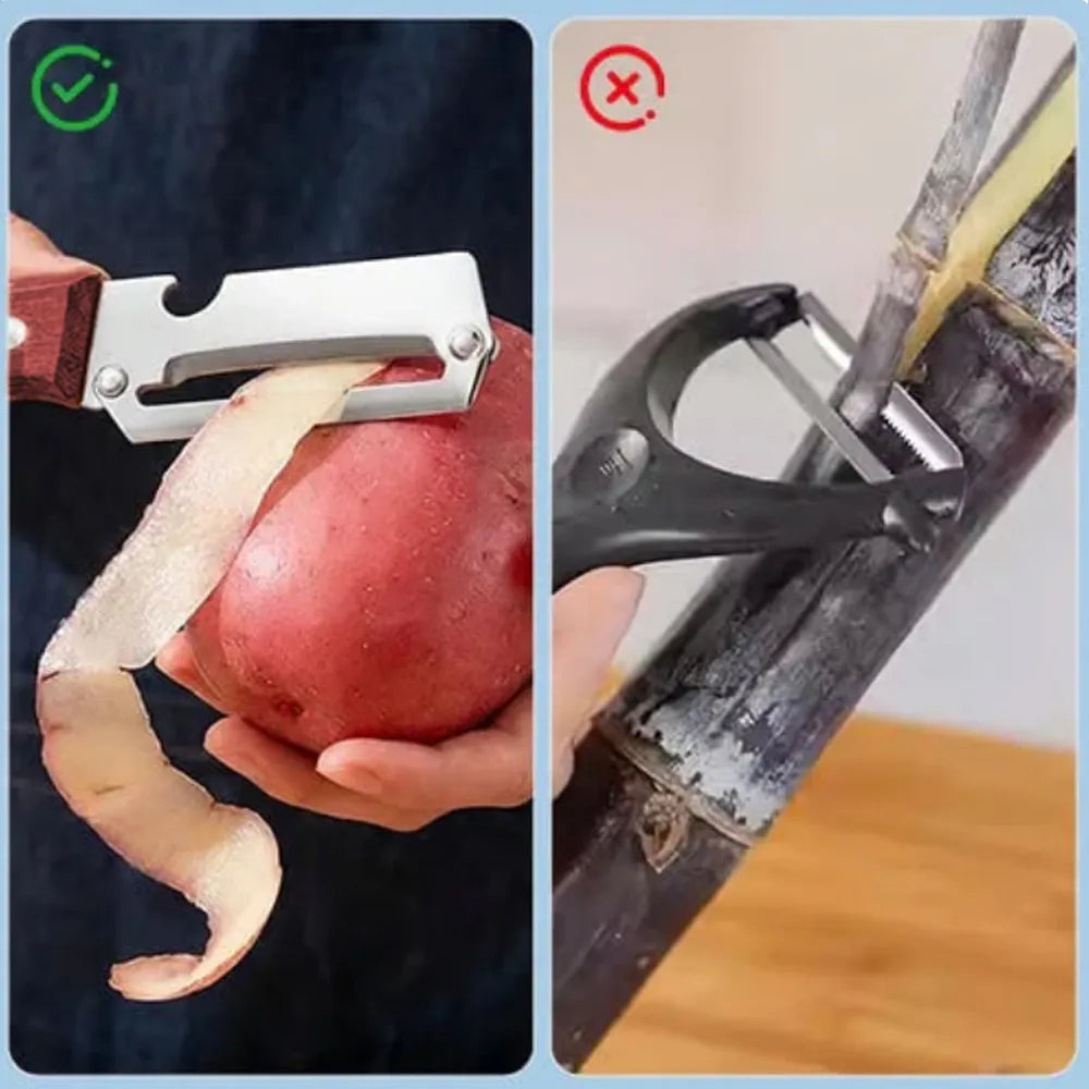 Last Day 60% OFF 🔥ivolune Official 💎✨🔪 Multi-Functional Stainless Peeler 🥕