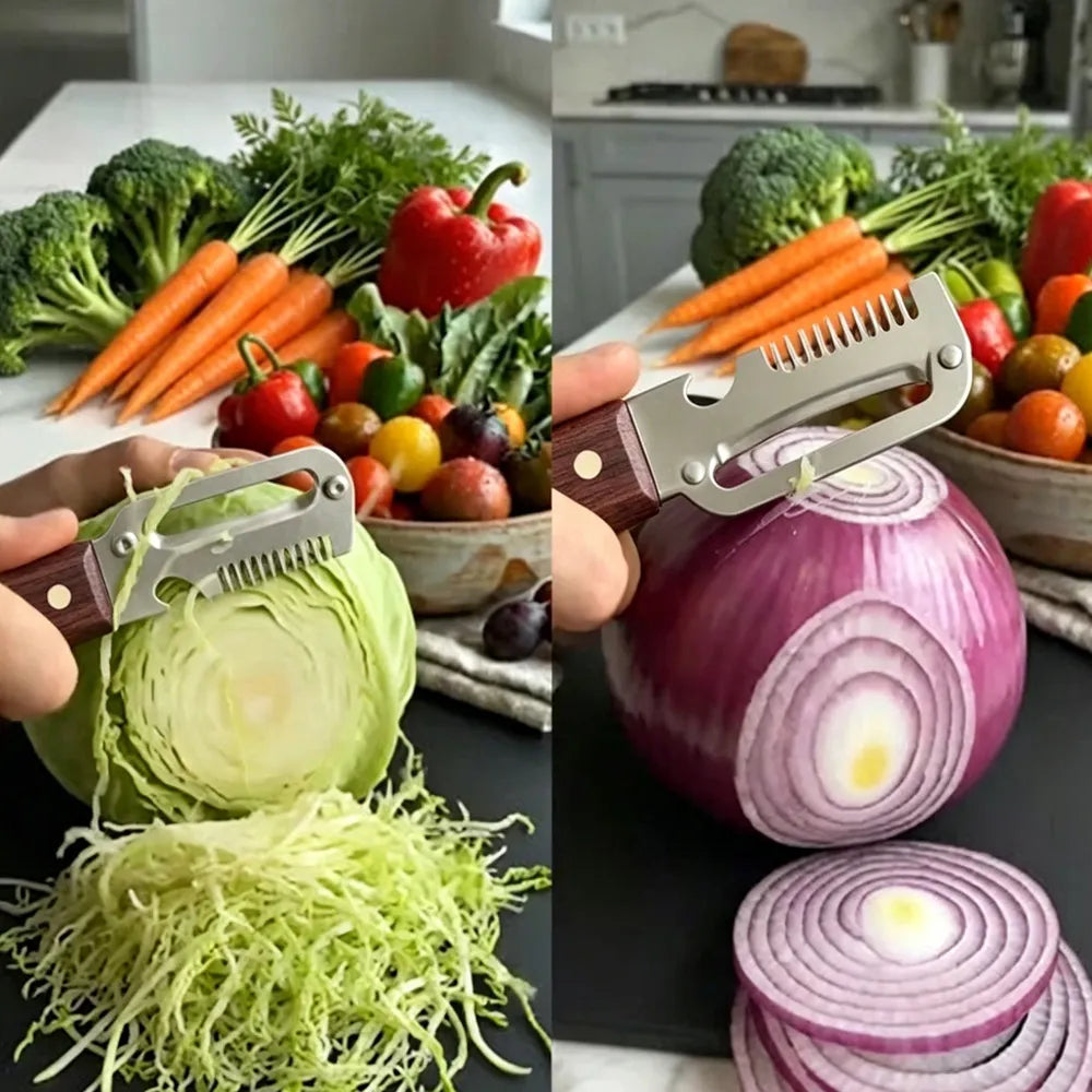 Last Day 60% OFF 🔥ivolune Official 💎✨🔪 Multi-Functional Stainless Peeler 🥕