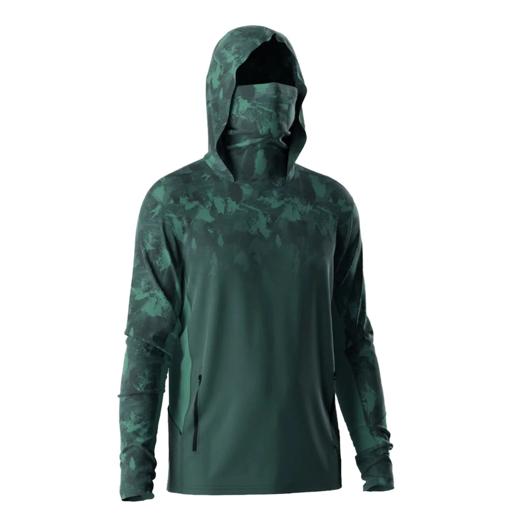 Customized High-Quality Quick-Drying Upf 50 Long Sleeve Shirt Fishing Hoodie Waterproof Performance Fishing Wear