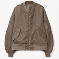 Men's Streetwear Jacket Solid Color Two Front Pockets Bomber Jacket Zipper Blank  Streetwear Outerwear OEM Service