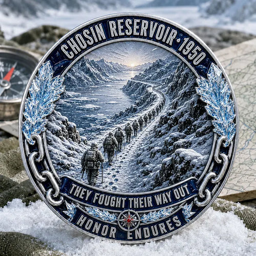 Chosin Reservoir 1950 Commemorative Metal Medal