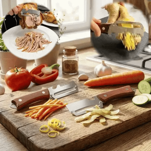 Last Day 60% OFF 🔥ivolune Official 💎✨🔪 Multi-Functional Stainless Peeler 🥕